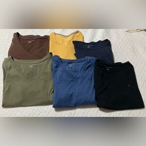 5 Tommy Hilfiger & 1 Nautica T-shirt